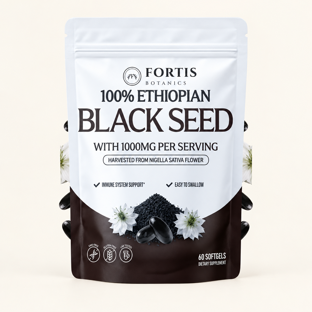 Fortis Ethiopian Black Seed — studio